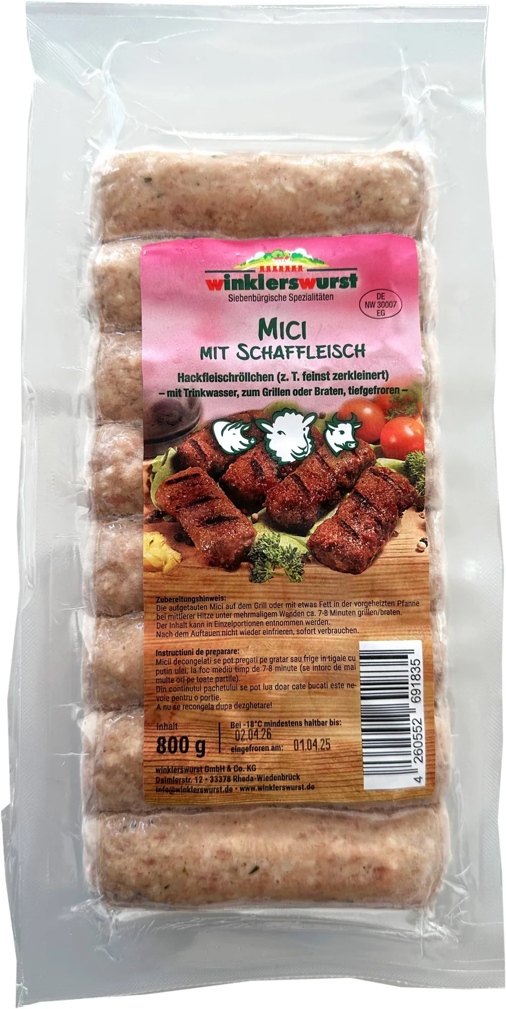 Mici mit Schaffleisch - Produktbild 4