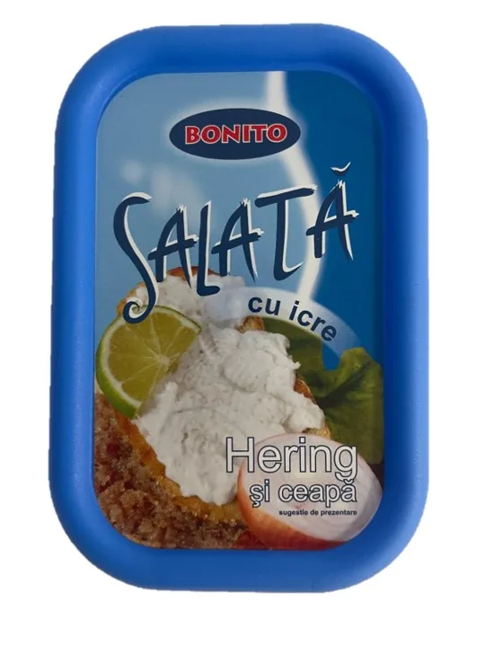 Heringsrogensalat mit Zwiebel (Bonito)