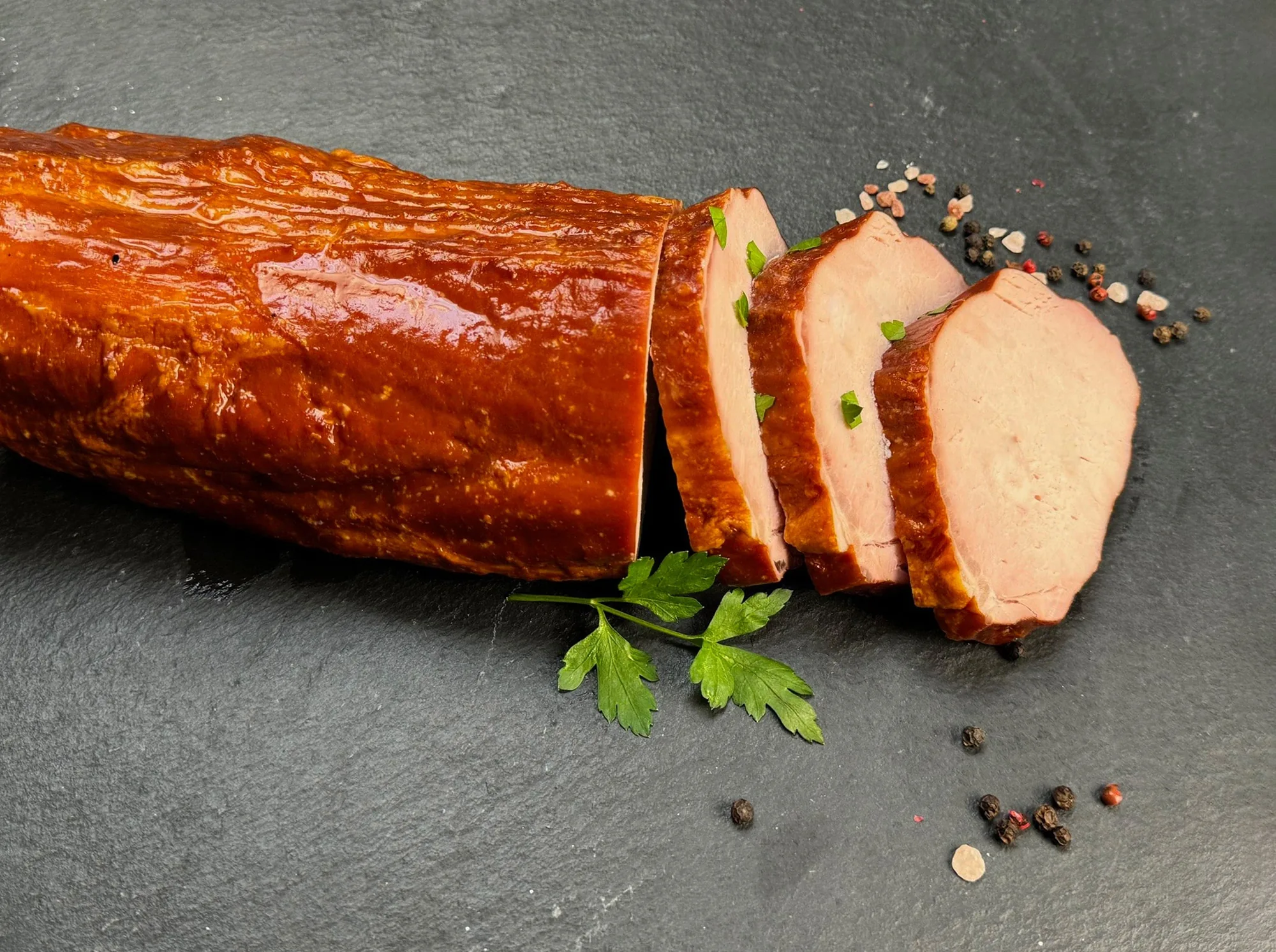 Kasseler Lachs - gekocht & geräuchert