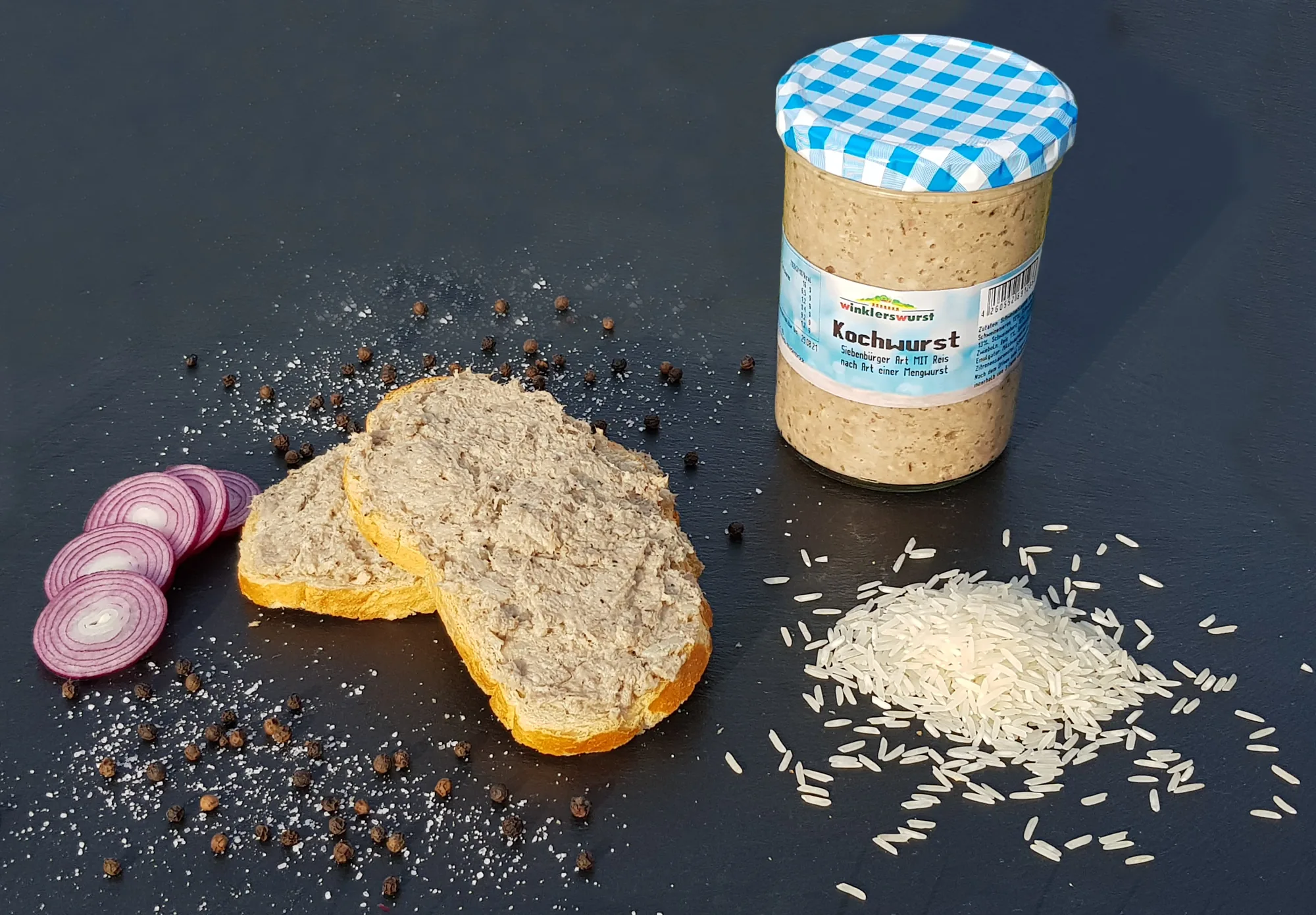 Kochwurst im Glas mit Reis - Produktbild 2