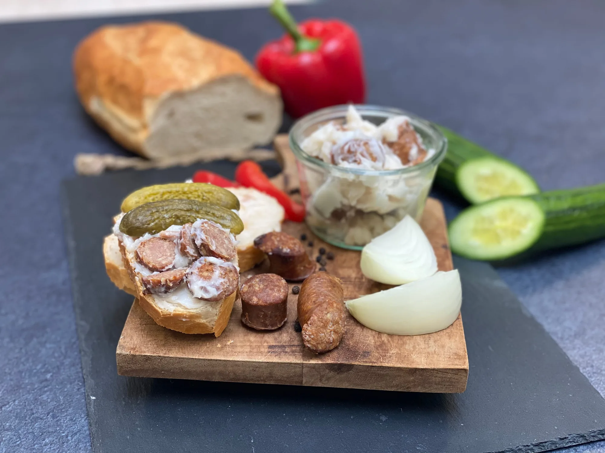 Wurst in Schmalz