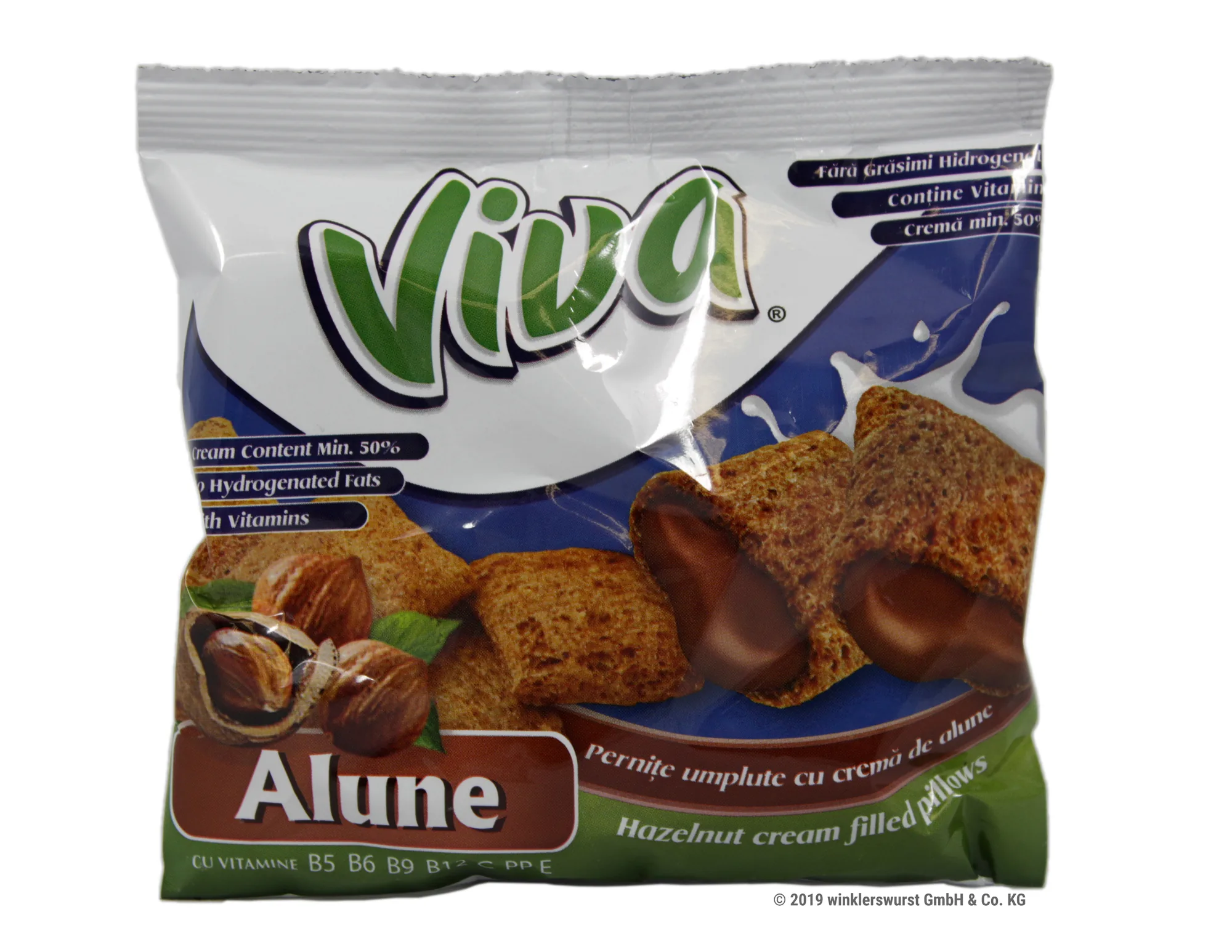Viva-Snacks mit Haselnusscreme
