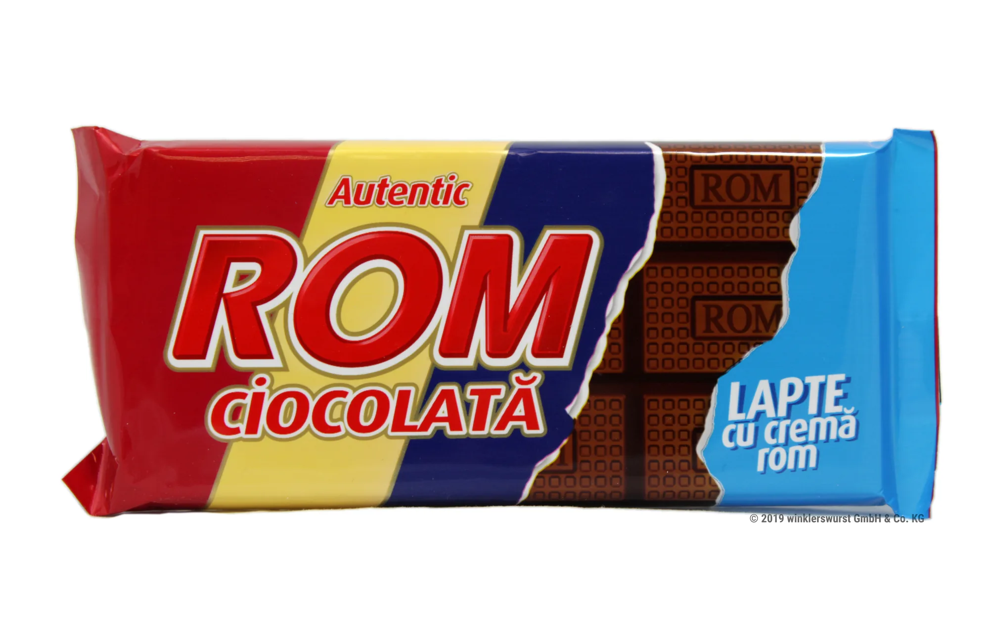 ROM Milchschokolade mit Rum-Cremefüllung