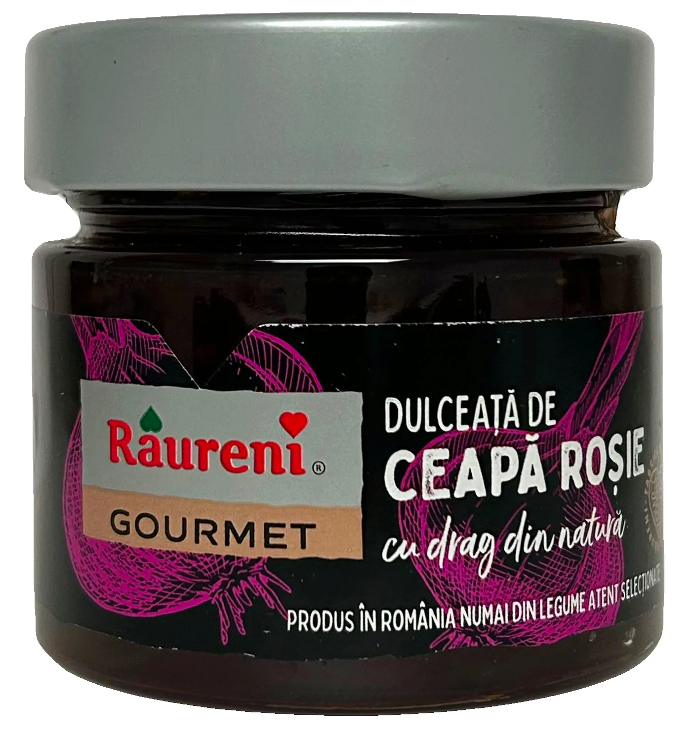 Rote Zwiebelkonfitüre (Raureni)