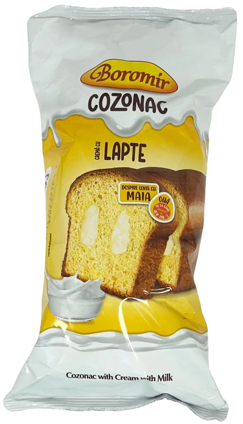 Striezel mit Milch-Sahnecreme
