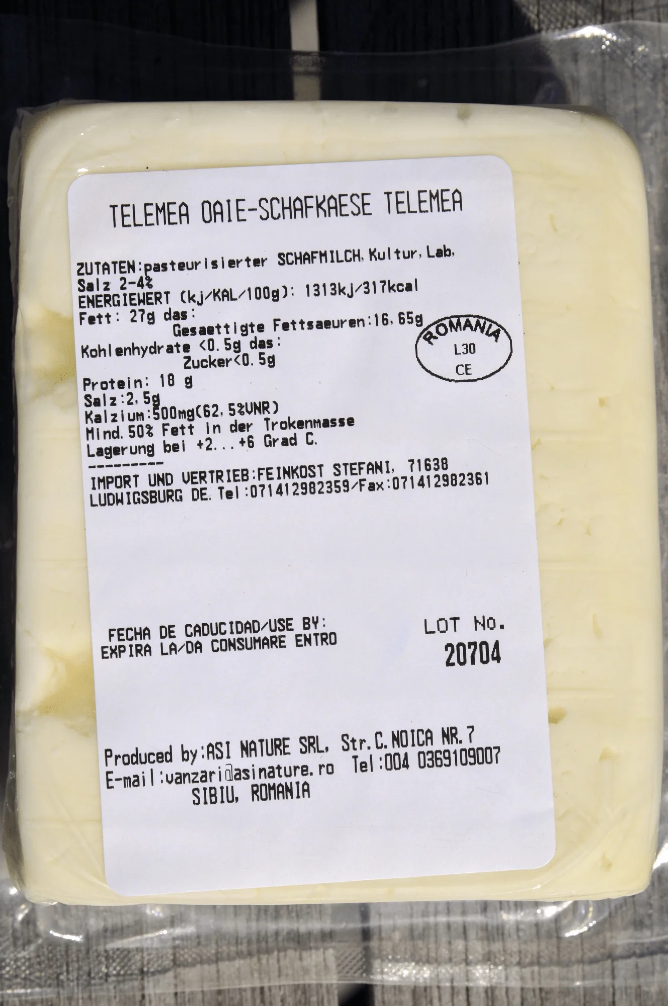 Telemea aus Schafsmilch (Harbach) - Produktbild 2
