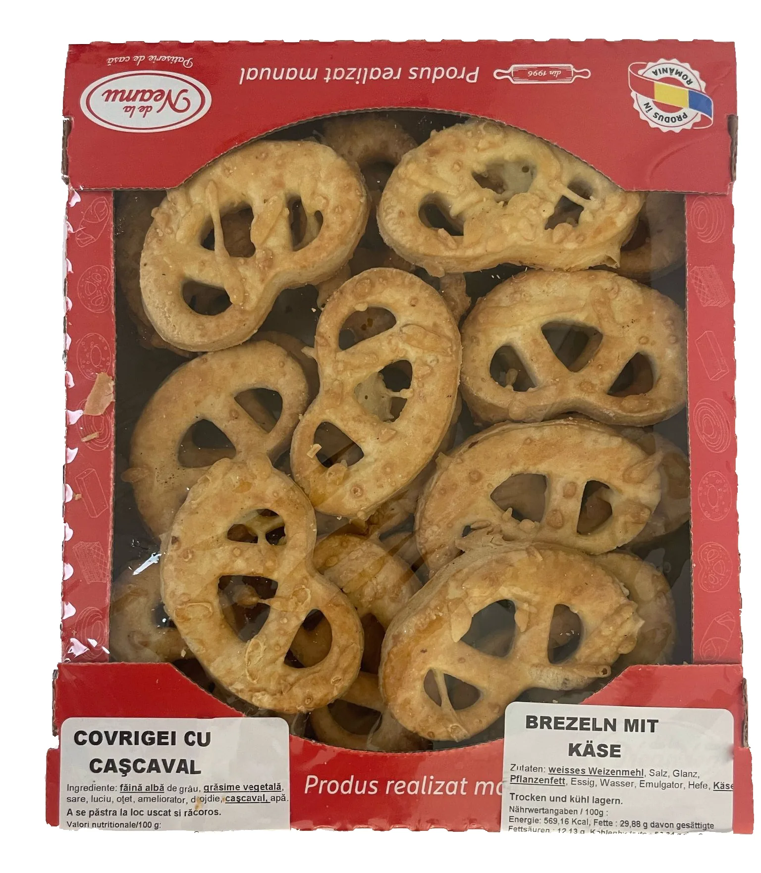 Brezeln mit Käse