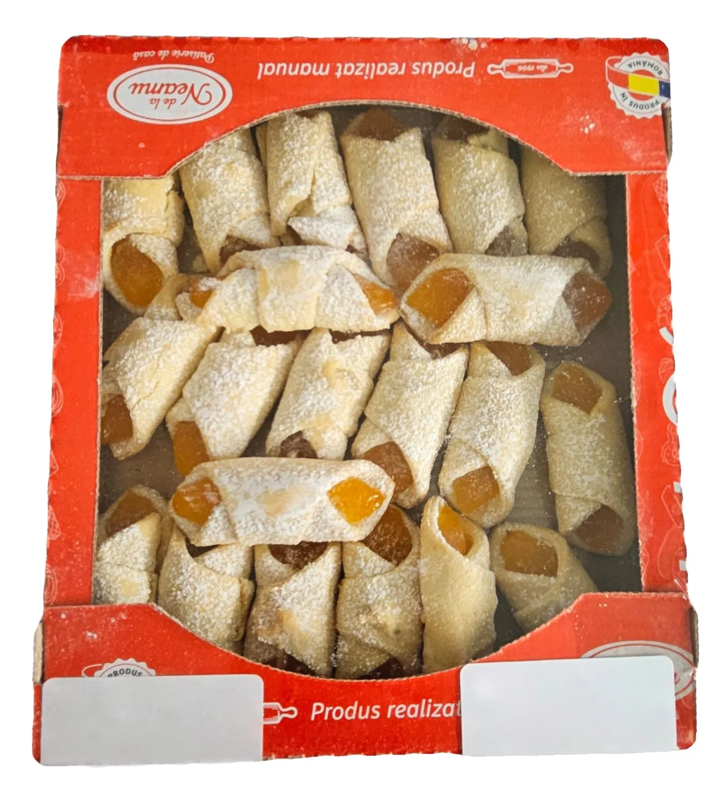 Kipferl mit Aprikosenfüllung