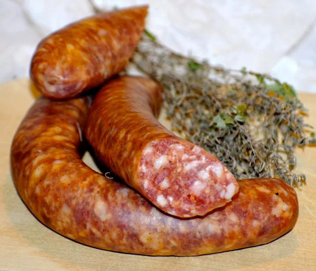 geräucherte Bratwurst mit Knoblauch - Produktbild 2