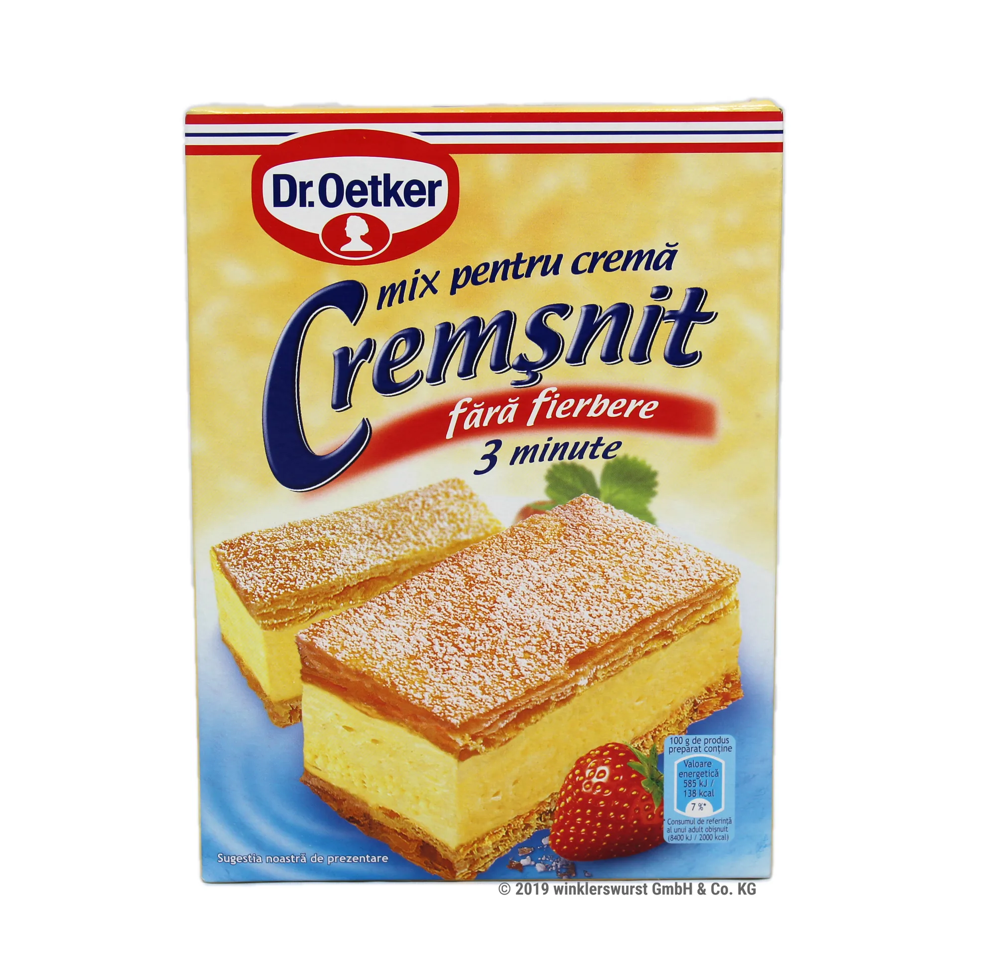 Creme für Cremeschnitte