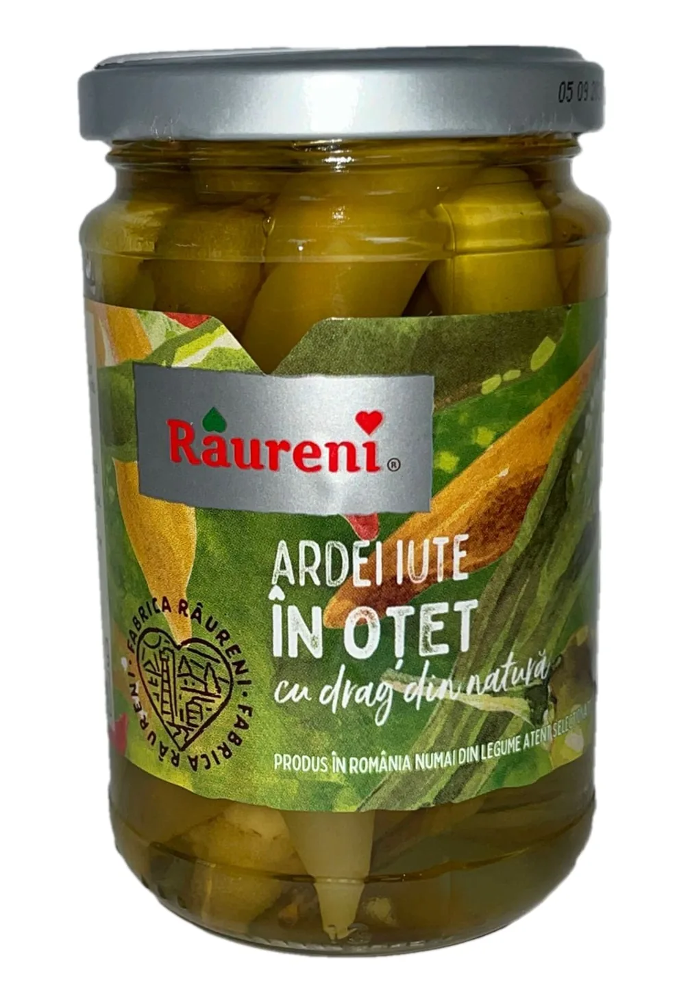 Peperoni, scharf in Essig (Raureni)