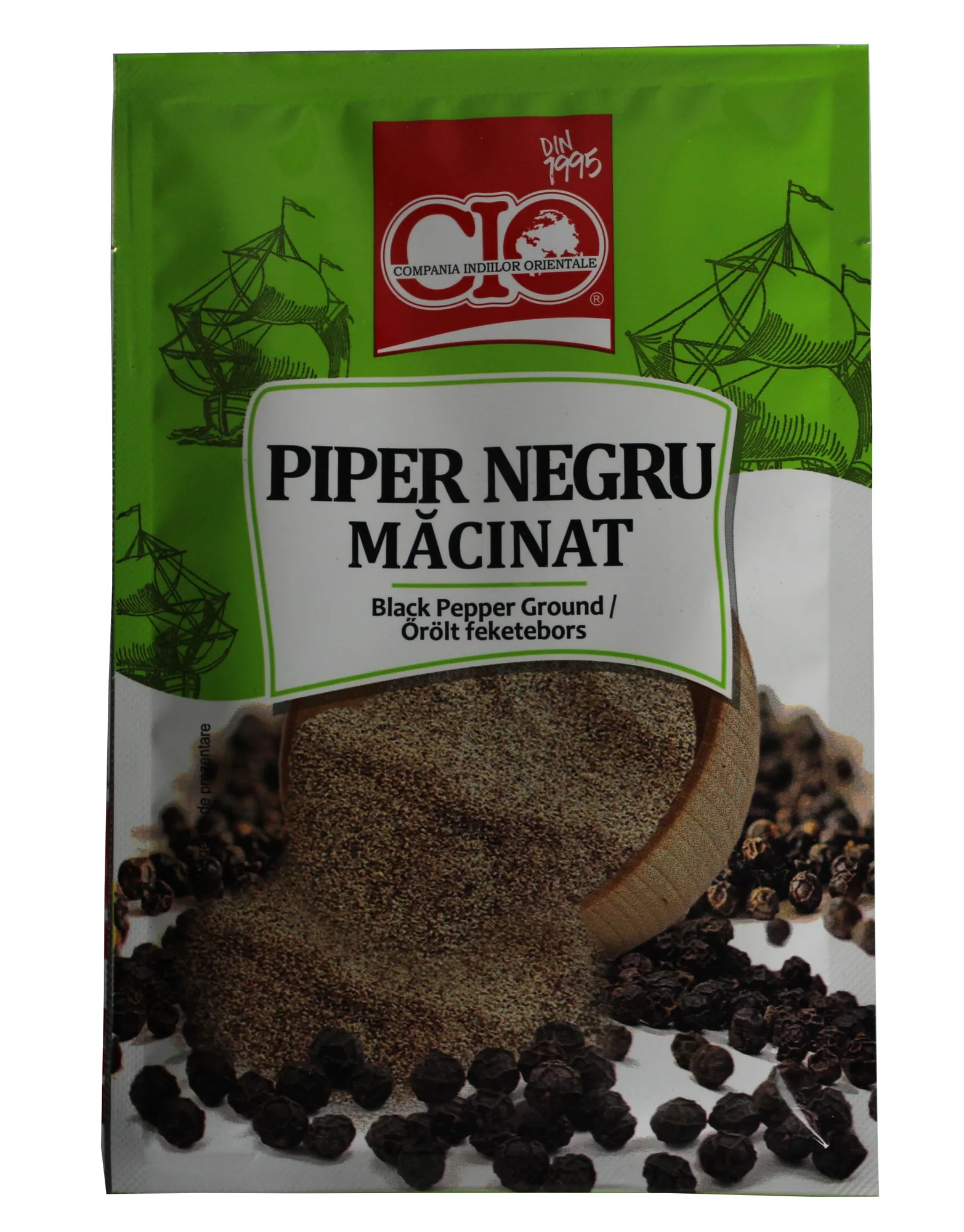 CIO Pfeffer schwarz gemahlen