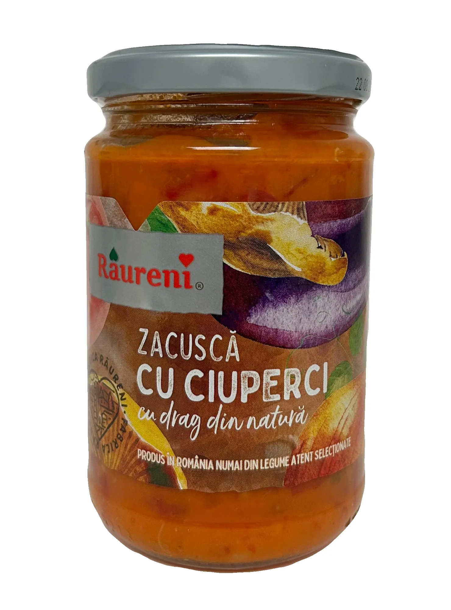 Zacusca mit Pilzen (Raureni)