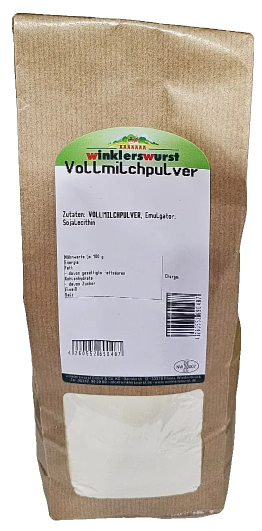 Vollmilchpulver 26 %