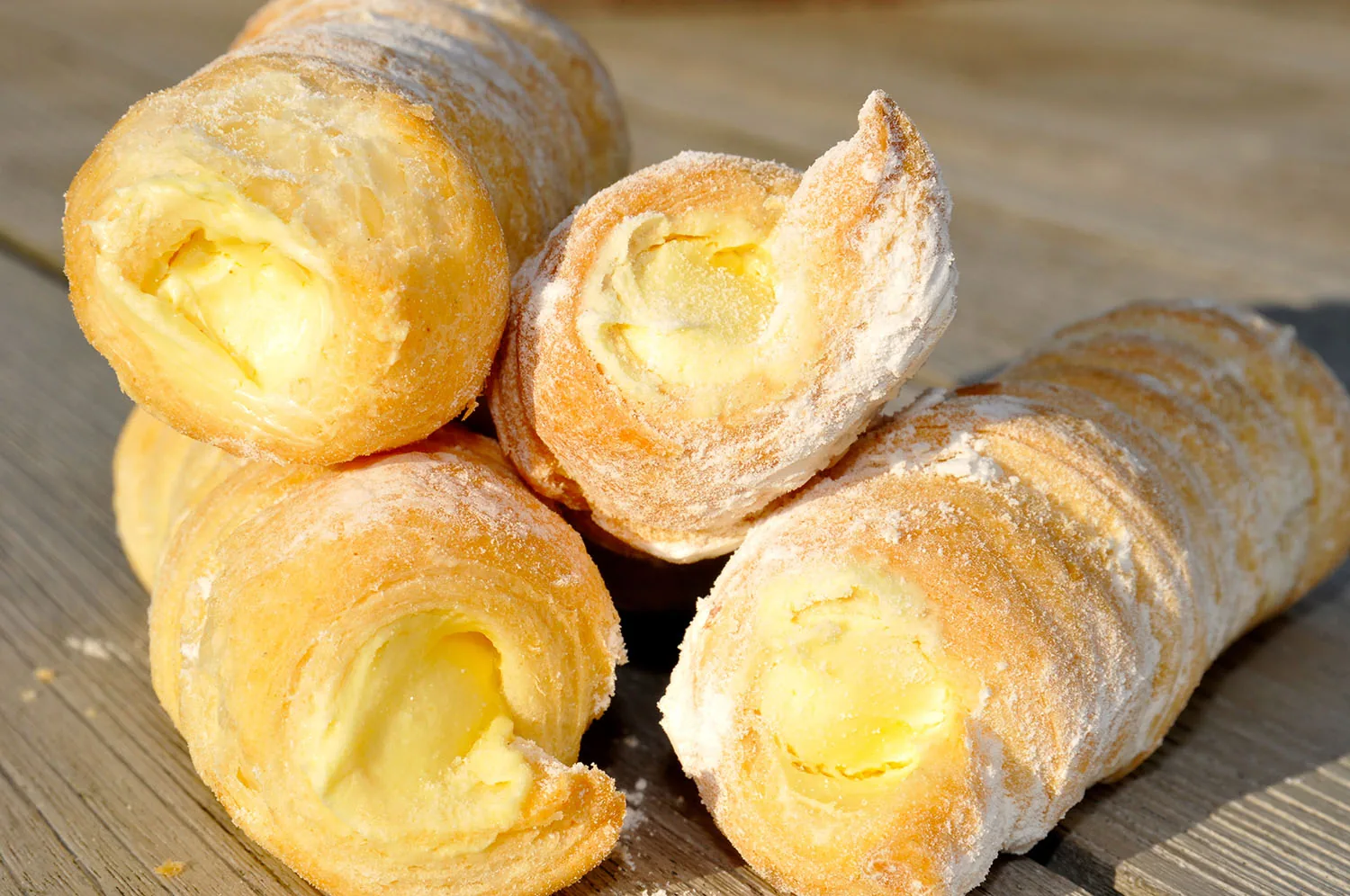 Gebäckröllchen mit Vanillegeschmack - Produktbild 3