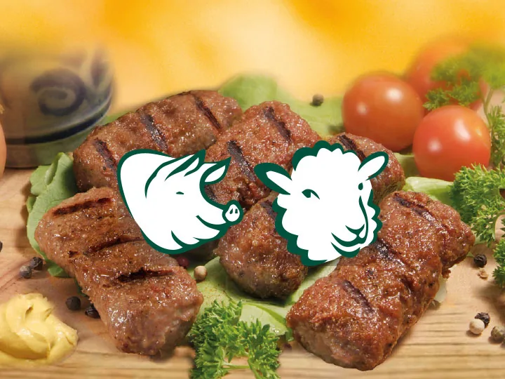 Mici aus Schweine- und Schaffleisch