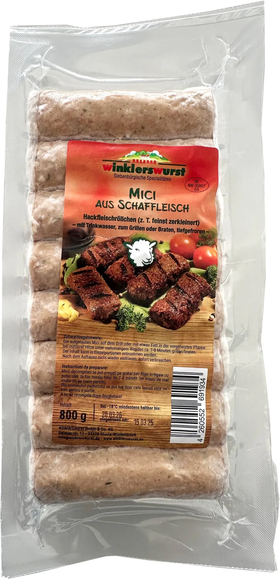 Mici aus Schaffleisch - Produktbild 4
