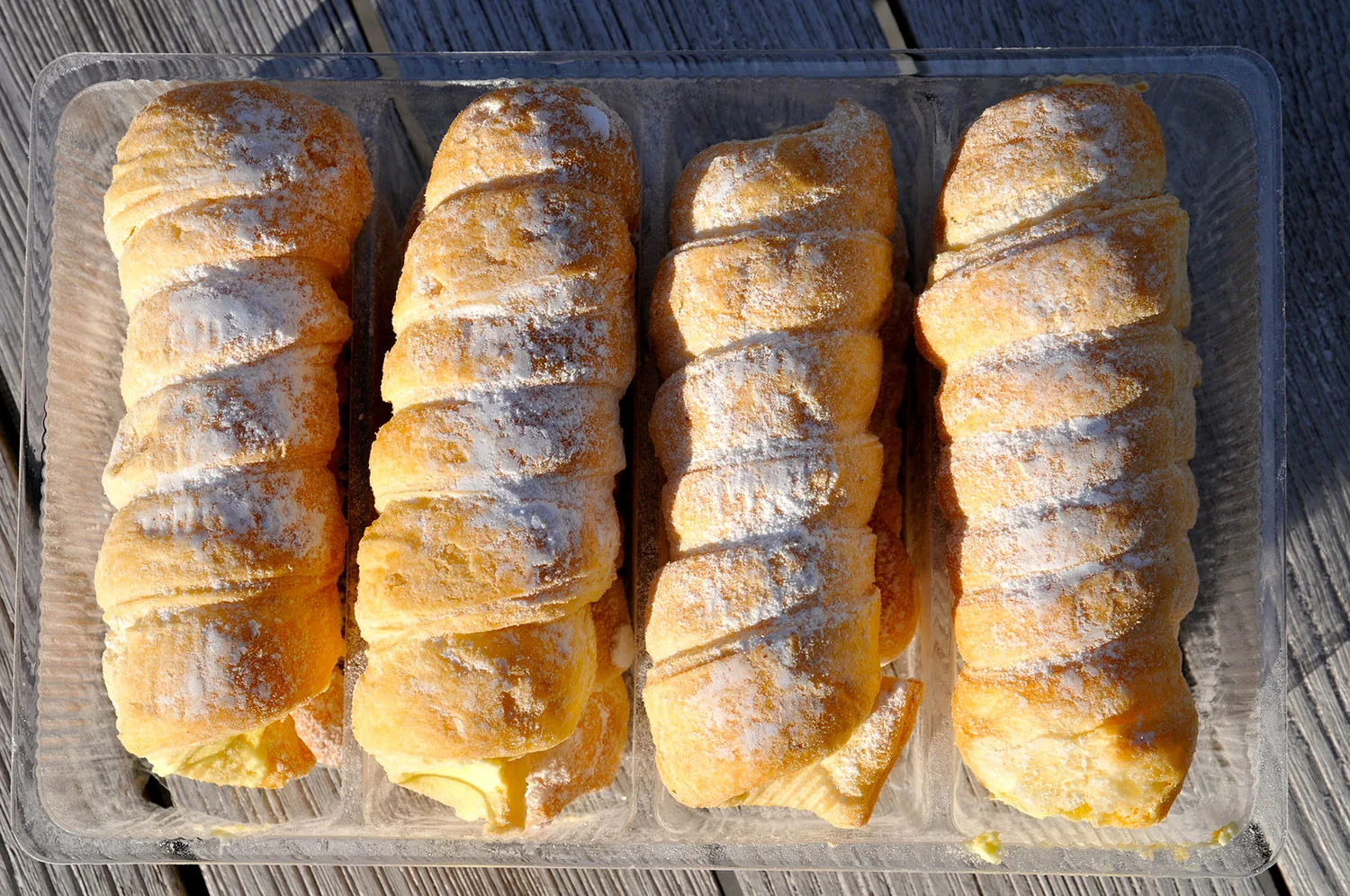 Gebäckröllchen mit Vanillegeschmack - Produktbild 2