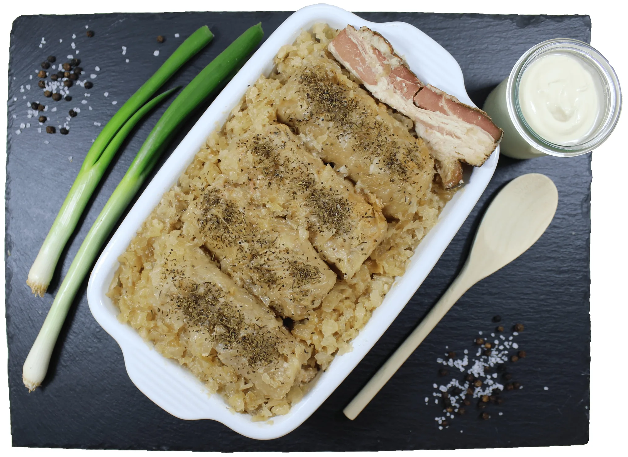 Krautwickel in gehobeltem Kraut - Produktbild 2