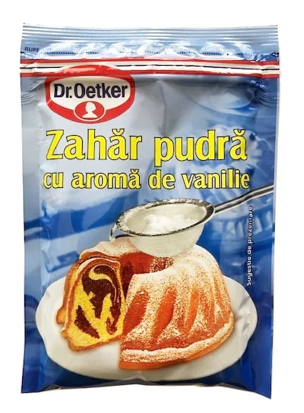 Puderzucker mit Vanille-Aroma