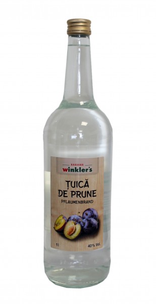 Tuica de prune 40%- 1 litru