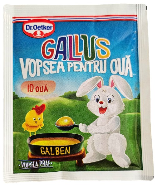 Vopsea de oua galbena