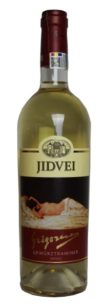 Vin alb demisec Gewürztraminer- Jidvei