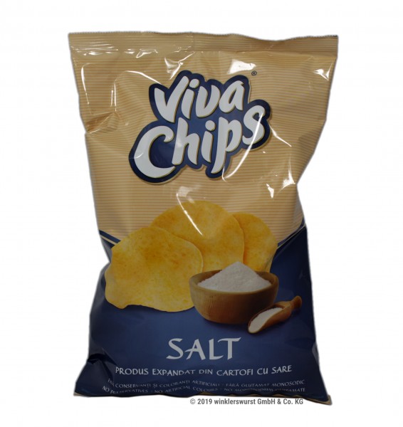 Chips gesalzen