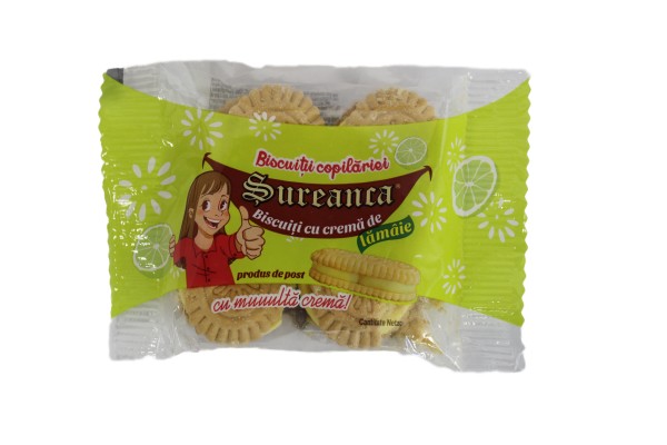 Biscuiti &quot;Sureanca&quot; cu crema de lamaie