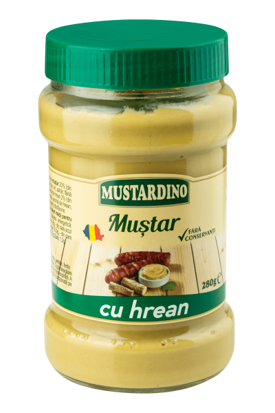 Senf mit Meerrettich, Mustardino