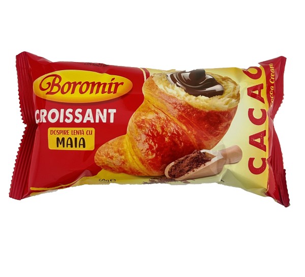 Croissant cu umplutura de cacao