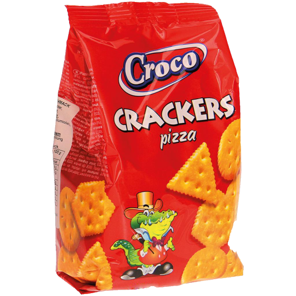 Crackers cu aroma de pizza