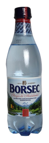 Mineralwasser Borsec 0,5 l mit Kohlensäure