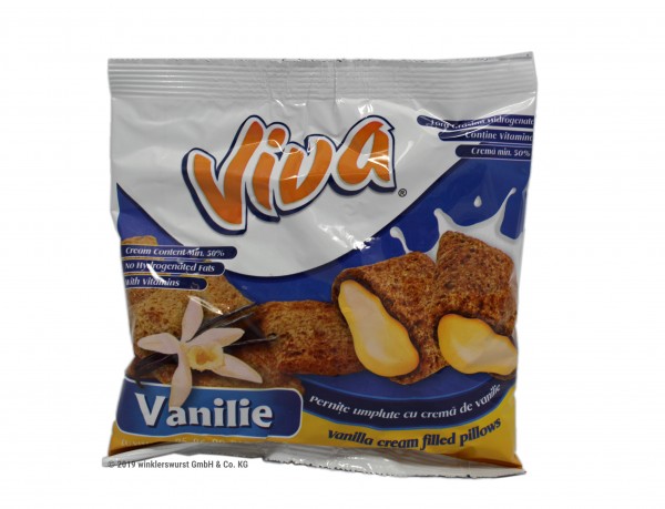 Viva-Snacks mit Vanillecreme