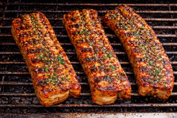 Burta de porc in marinata cu aroma de fum si miere