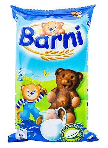 Barni Kuchen mit Milchcreme