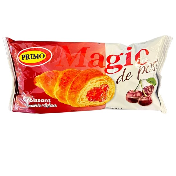 Croissant cu crema de visine